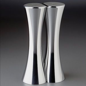 Nambe Kissing Salt and Pepper Shakers